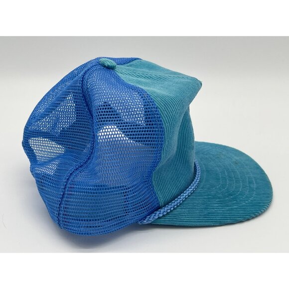 1989 Pacific Native Corduroy & Mesh Trucker Hat - Picture 2 of 8